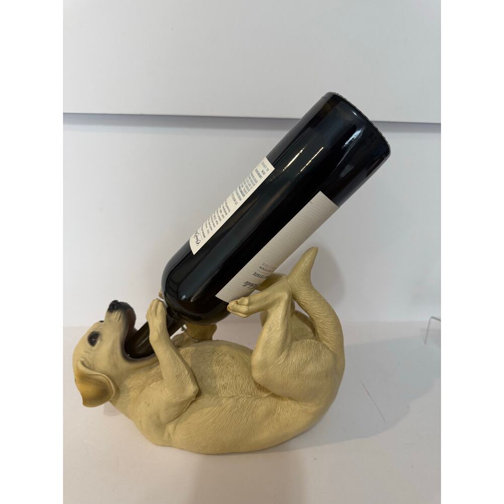 Labrador Retriever Wine Bottle Holder - Beverage Wine not Included NEW